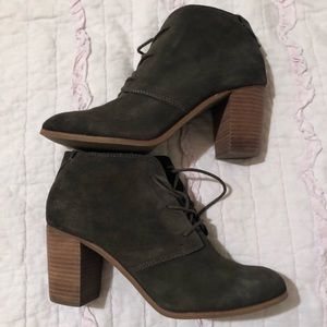 Toms Lunata Olive Size 10